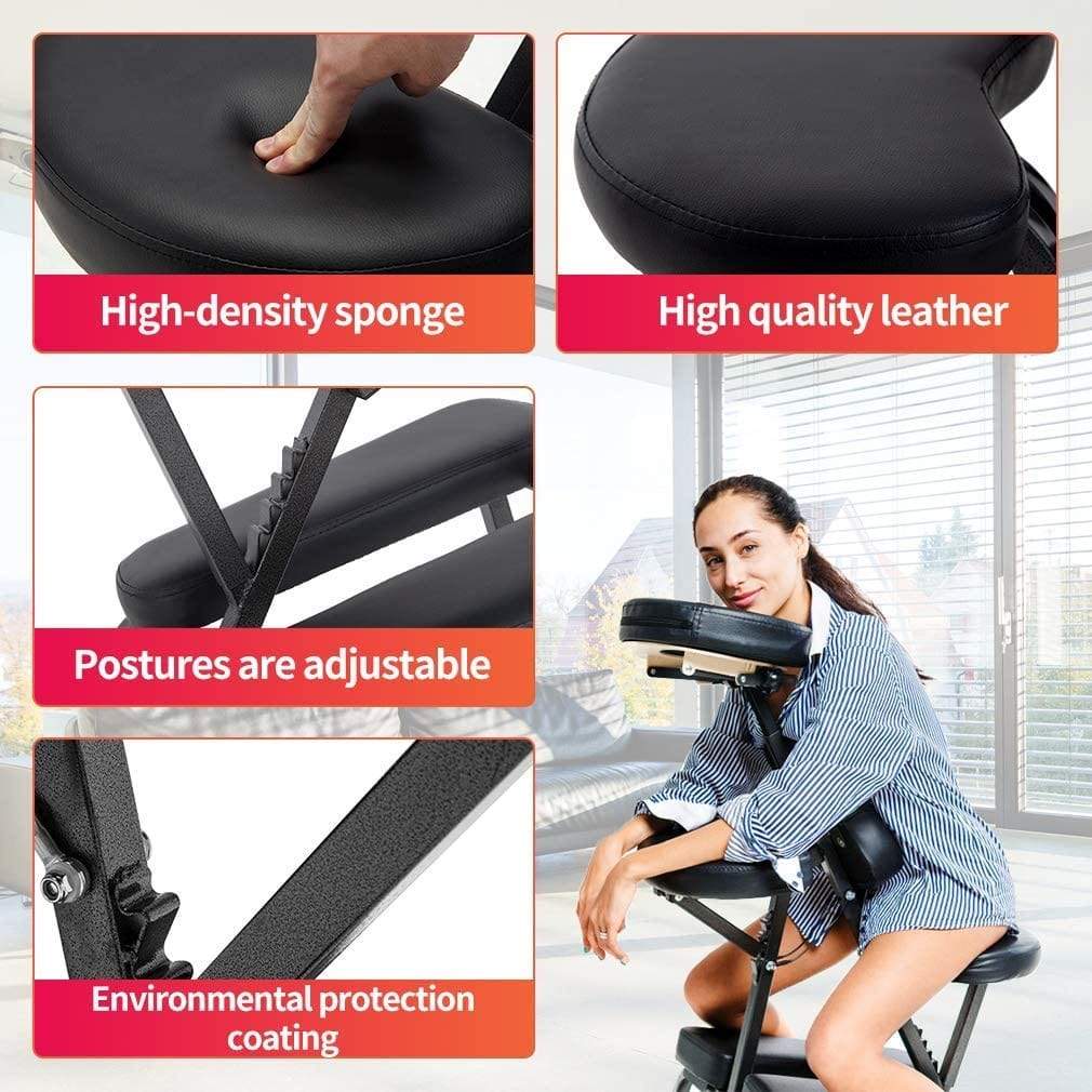 Cedar Black Neck & Back Portable Massage Chair - TC505