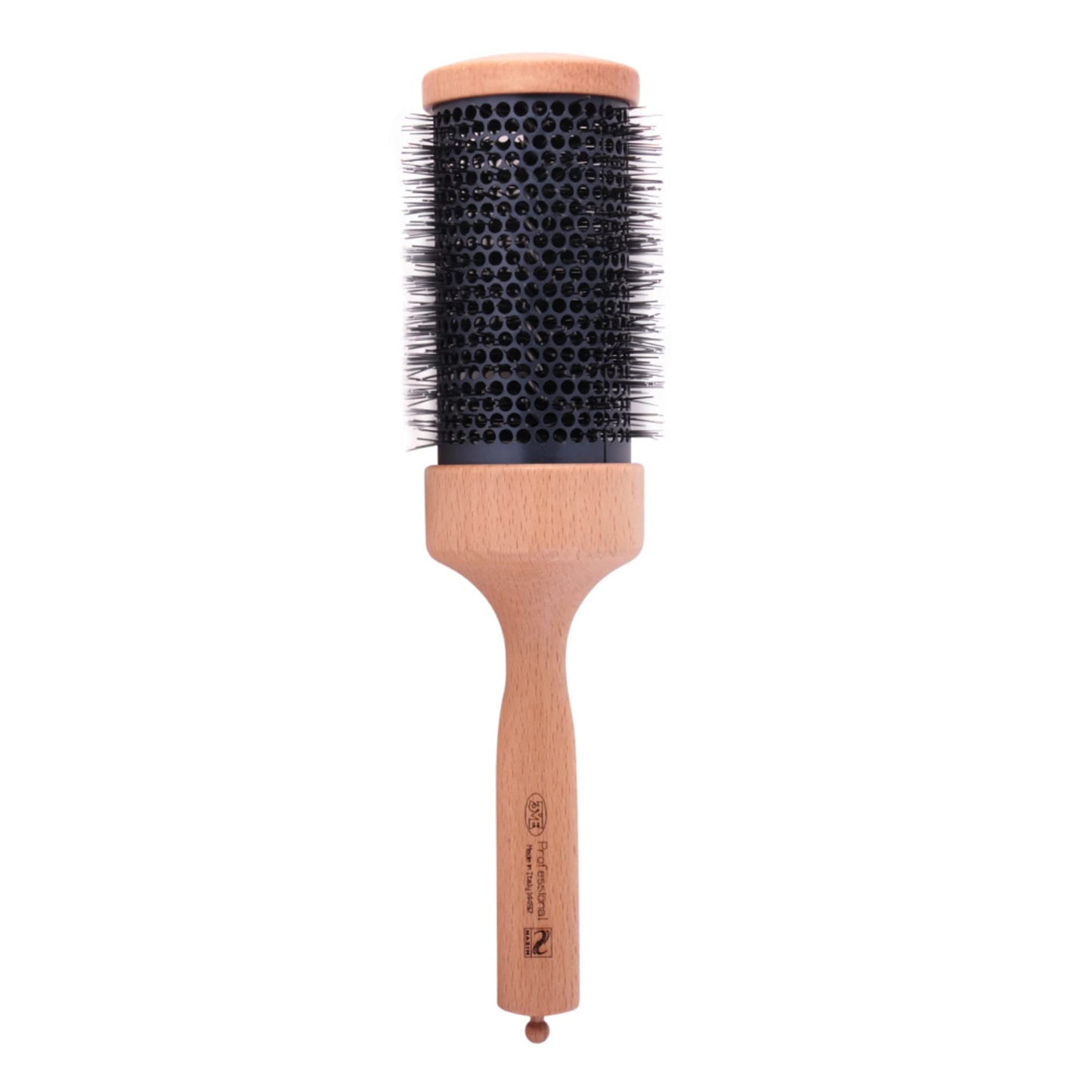 Maestri 3Me Thermic Brush with Fume Aluminium Tube 14492 فرشاة شعر أسطوانية التصميم أسود / بيج 14492