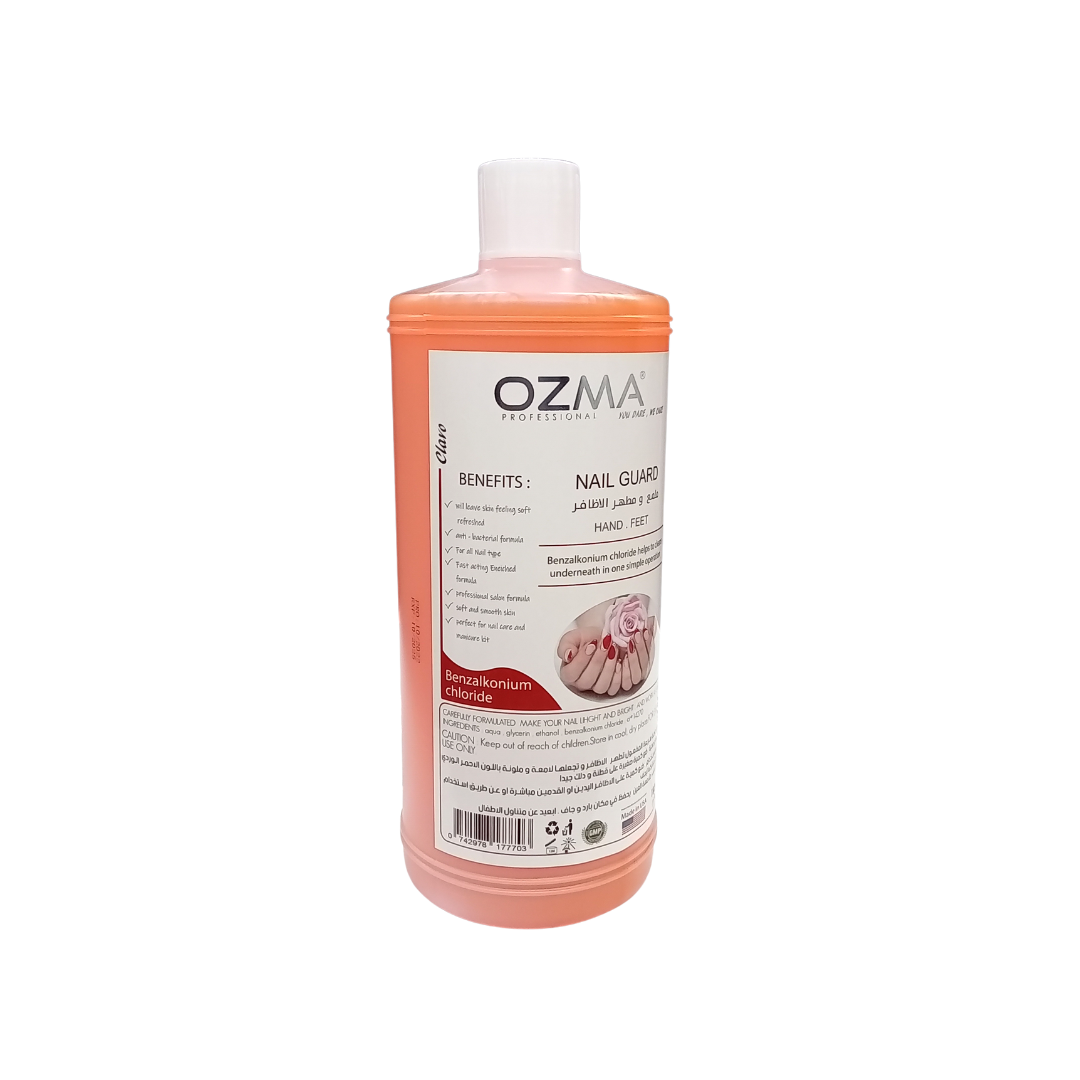 OZMA Clavo Benzalkonium Chloride Cuticle Tint - effective nail Cleansing (Nail Guard) 1000 ML