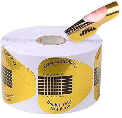 Cedar Nail Form Sticker 500pcs PN-101