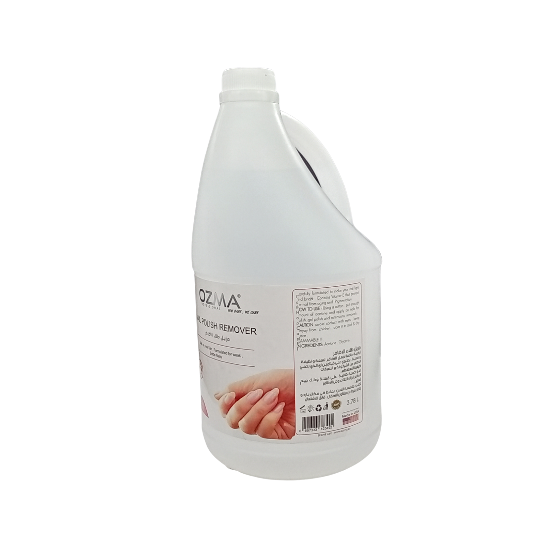 Ozma Clavo Nail Polish Remover | Professional Quick Conditioning & Nourishing Nail Polish Remover ,3.78L .