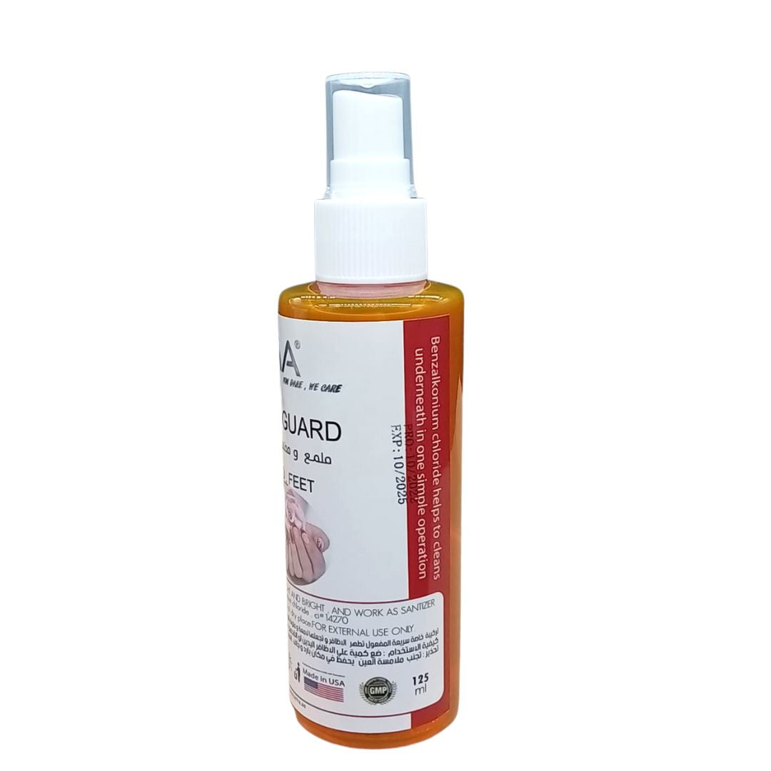 OZMA Clavo Benzalkonium Chloride Cuticle Tint - effective nail Cleansing (Nail Guard) 125 ML