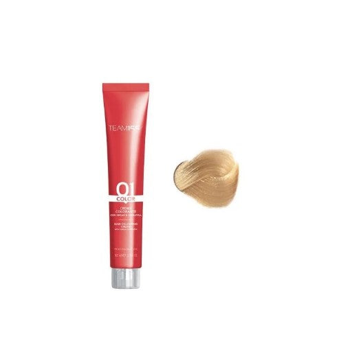 TEAM155 permanent hair color with Keratine & Argan GOLDEN COPPER PLATINUM BLOND 10.34 100 ml