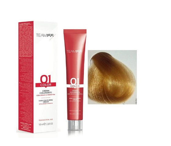 TEAM155 permanent hair color with Keratine & Argan EXTRA VERY LIGHT GOLDEN BLOND 11/3 100 ml
