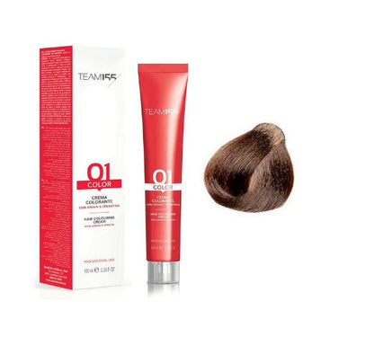 TEAM155 permanent hair color with Keratine & Argan BLOND 7 100 ml