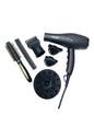 Vivid Hair Dryer Supersonic  POSH 3100 Fast Drying with 2 Speed 2600 W,3 Heat Setting Cool Button, with Diffuser,Three Nozzle, Hair Comb,Concentrator Brush for All Hair Made with United Kingdom Technology
