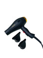 VIVID Professional STORM LIZZE DESIGN Hairdryer 2400-2600W Powerful Fast Drying, Smooths Flyaway, for All Hair Types, with 3 Speed 3Heat Setting, Cool Button and 2 Concentrator Ideal for Women and Man and Beauty Salon