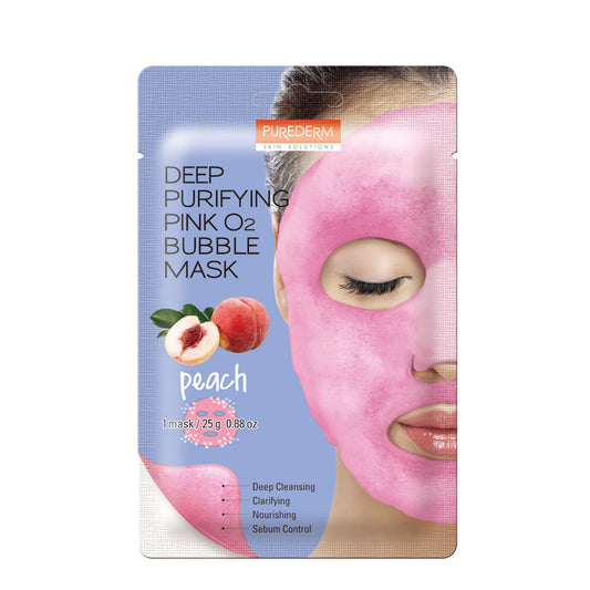 Purederm Deep Purify Pink O2 bubble mask