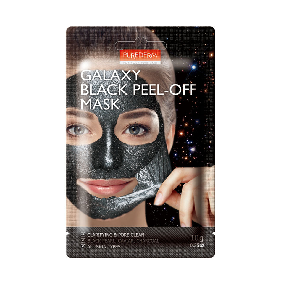 Purederm Galaxy Peel Off Mask Black