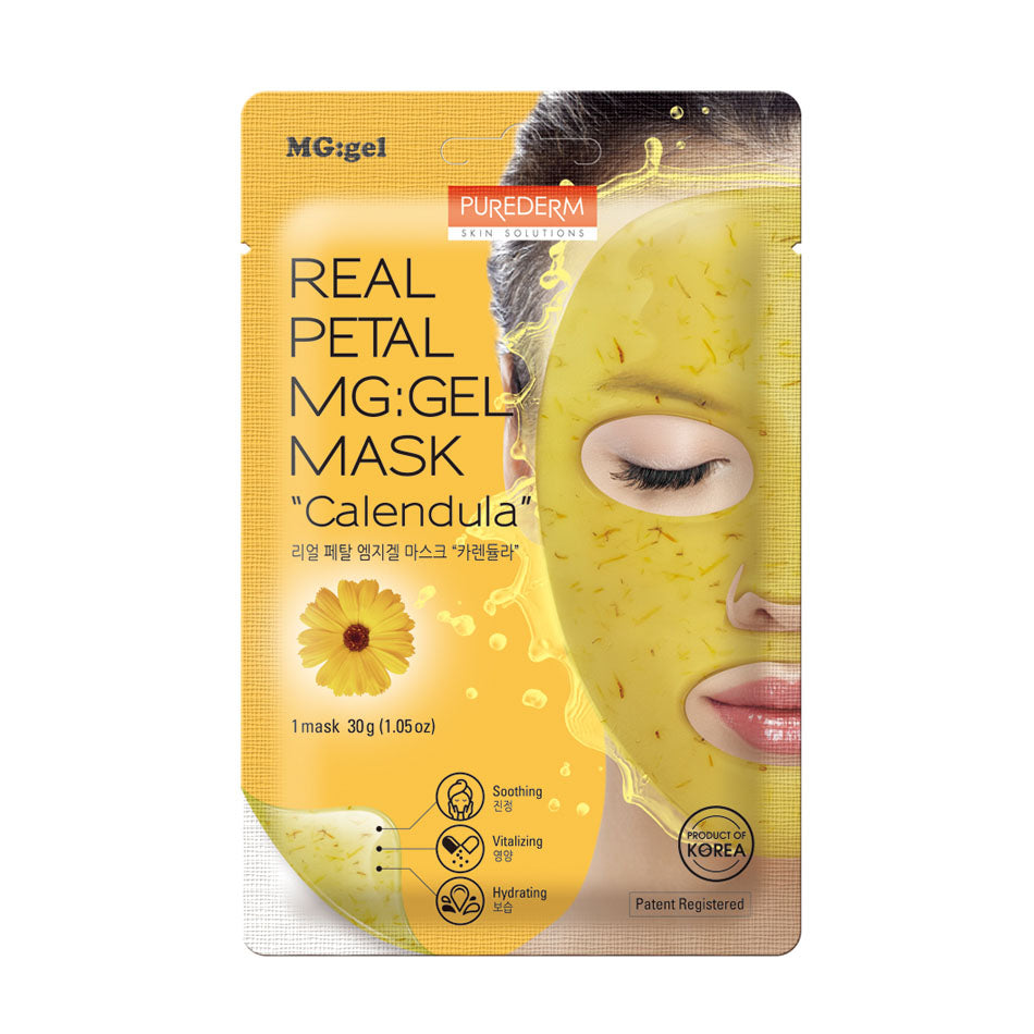 Purederm Real Petal Gel Mask “Calendula”