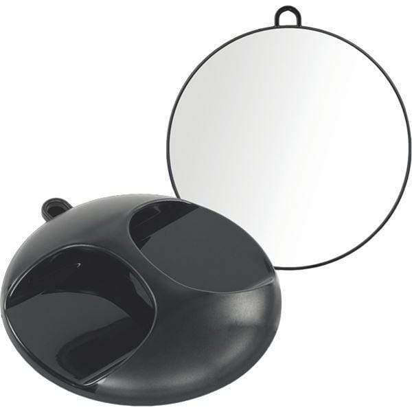 Cedar Round Mirror With Handle - HS02139