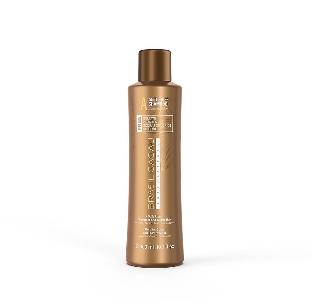 Brasil Cacau anti frizz shampoo 300ml sulfate free