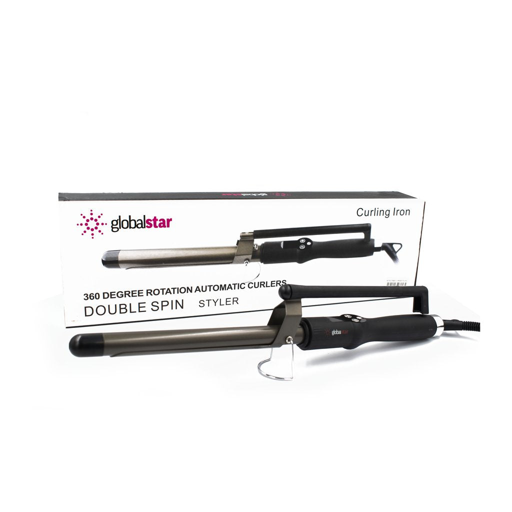 Global Star Double Spin Curling Iron