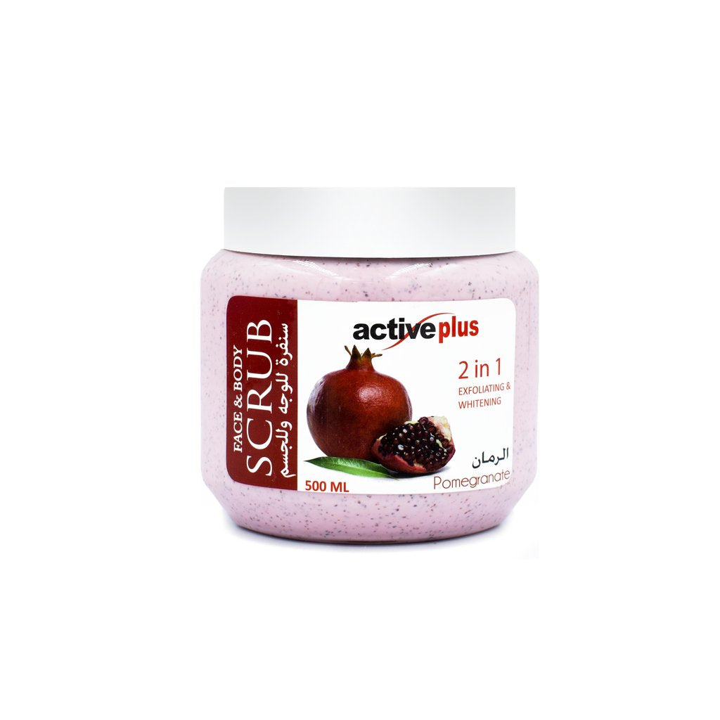 Active Plus Face and Body Scrub