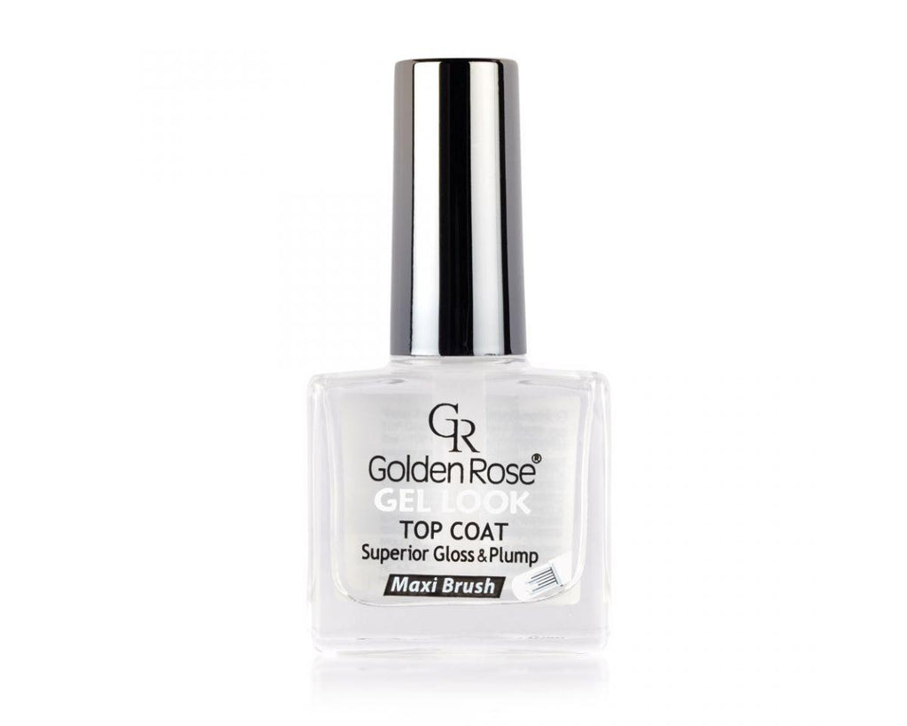 GOLDEN ROSE GEL LOOK TOP COAT NAIL LACQUER