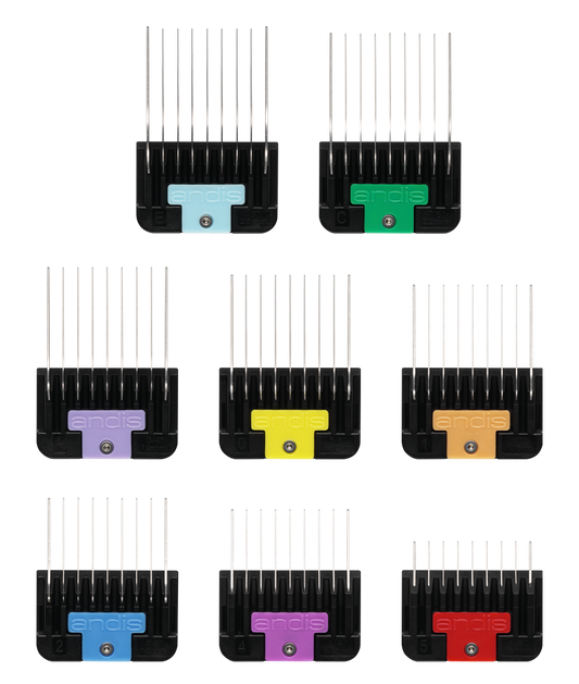 Universal Stainless Steel Combs 8-Piece Set