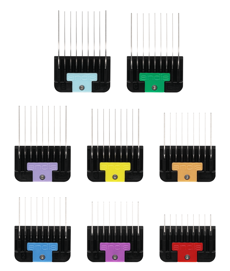 Universal Stainless Steel Combs 8-Piece Set