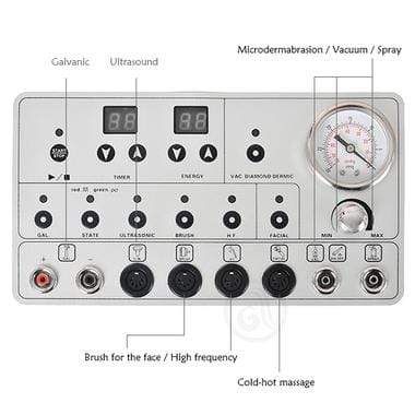 جلوبال ستار 13 جهاز تجميل لعلاجات الوجه والجسم - MS2040