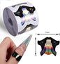 Nail Form Tips, Shape Nail Art Acrylic Extension Nail Forms Stickers Extension Builder Form Stencil Manicure Tool DIY Home Salon Supplies-400 Pcs