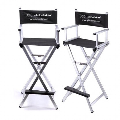 Cedar Foldable Tall Makeup Chair Color Silver - MY739S