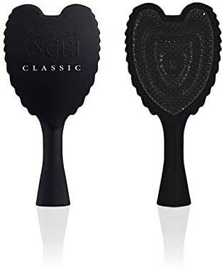 Tangle Angel Classic Hair Brush - Black - Black Bristles