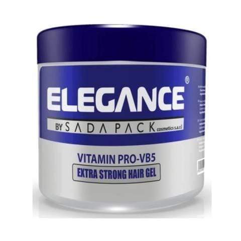 Elegance Extra Strong Hair Gel Scented With Vitamin Pro VB5, 1000ml