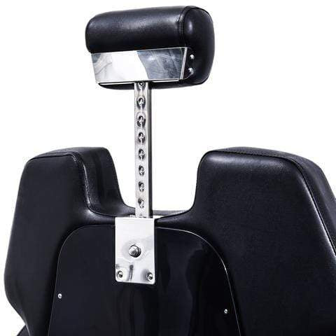 Cedar Professional Black & White Barber Chair - 2689A