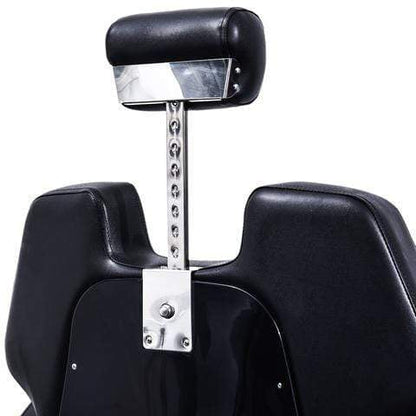 Cedar Professional Black & White Barber Chair - 2689A