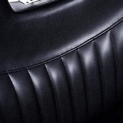 Cedar Professional Black & White Barber Chair - 2689A