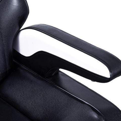 Cedar Professional Black & White Barber Chair - 2689A