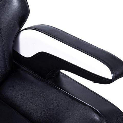 Cedar Professional Black & White Barber Chair - 2689A