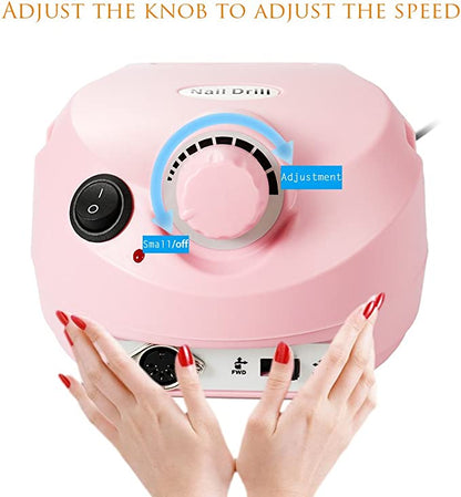 Professional Electric Drill Machine File Polisher Manicure Kits Nail Salon Tools