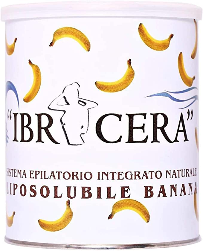 IBR Cera Banana Wax / 600ml, Hair Removal Wax Skin Care Product for Men and Women