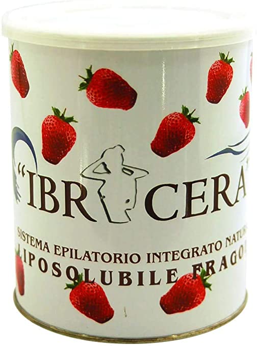IBR Cera Strawberry Wax / 600ml, Hair Removal Wax Skin Care Product for Men and Women
