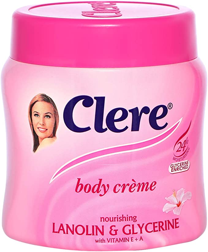 CLERE Lanolin and Glycerin Body Cream -500ml