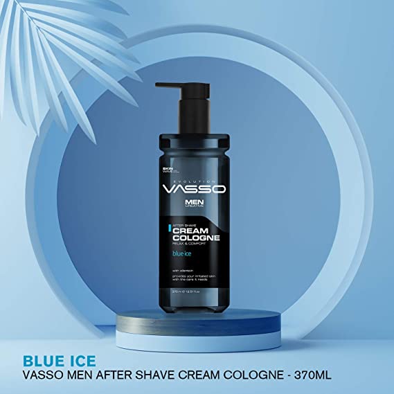 VASSO AFTER SHAVE CREAM COLOGNE ( BLUE ICE )
