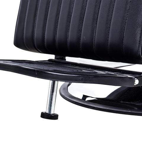 Cedar Professional Black & White Barber Chair - 2689A