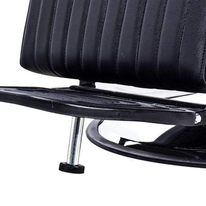 Cedar Professional Black & White Barber Chair - 2689A