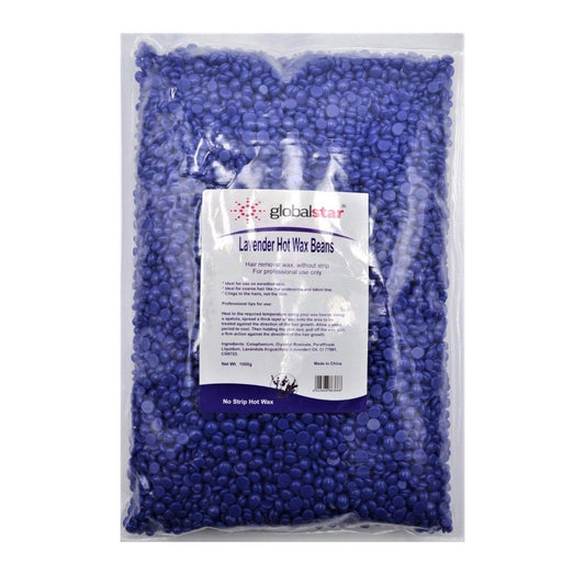 Globalstar Hair Removal Wax Beans Lavender 1000g
