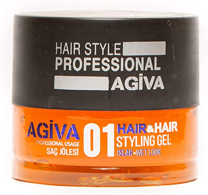 Agiva Styling Hair Gel 01 Wet Look 24oz