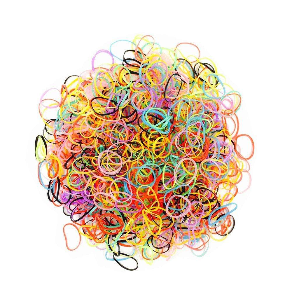 Globalstar Small Rubber Bands Assorted Colors - 10039