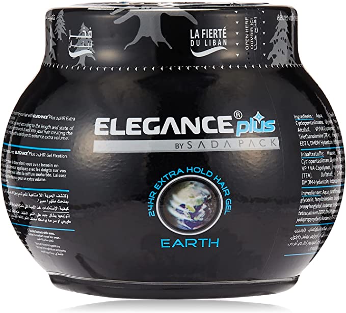 Elegance PlUS Hair Gel, Earth, 1000 Ml