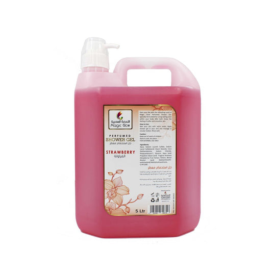 Magic Glow Strawberry Perfumed Shower Gel 5L