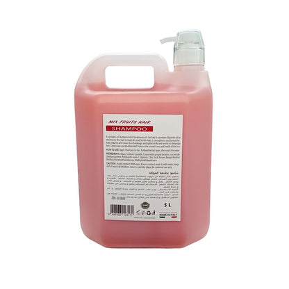 OZMA Moisturizing  Hair  Shampoo .Improved Formula  | Cleansing And Energizing | For ALL Hair Types .Mix Fruit Extract  5L