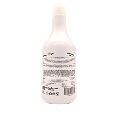 OZMA luxury Macadamia After Keratin And Protein Balancing Maintenance   Balancing Conditioner  For  Treated and damage &Oily & Color Hair Daily Use After Shampoo Conditioning Deep Cleanser Organic & Natural Conditioner . Macadamia 500 Ml