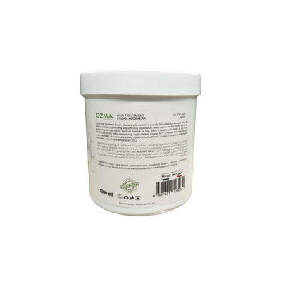 OZMA ACTYVA  Aloevera Nutritious Moisturizing Repair Hair Treatment Cream Enriched with Keratin  1000ML