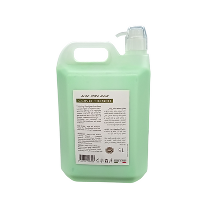 OZMA Moisturizing  Hair  Conditioner  .Improved Formula  |  Energizing | For ALL Hair Types .Aloe Vera  Extract  5L