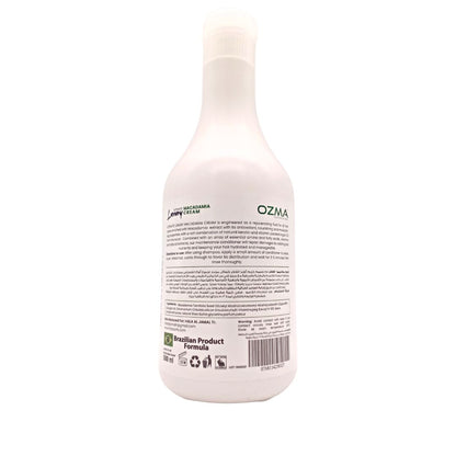 OZMA luxury Macadamia After Keratin And Protein  Balancing shampoo  For  Treated and damage &Oily & Color Hair Daily Use Deep Cleanser Organic & Natural Enriched with Macadamia 500 Ml