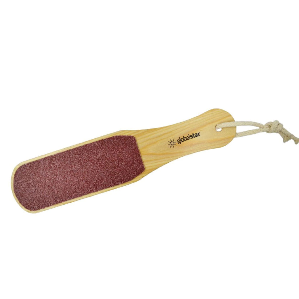 Globalstar Double Sided Wood Foot File - BY0803