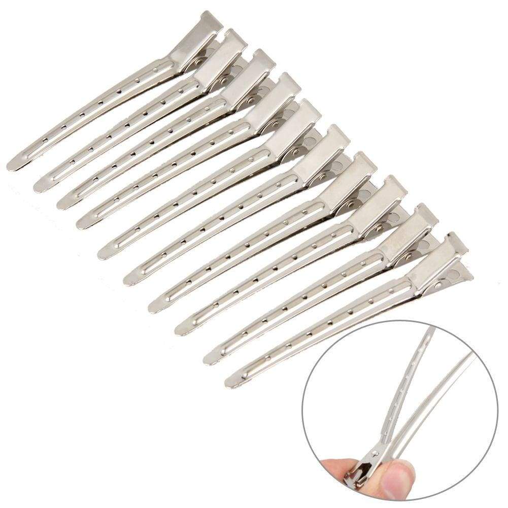 Salon Stainless Hair Clips 12pcs - CH85239